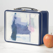 青の合間|の抽象芸術 メタルランチボックス (インサイチュ)
