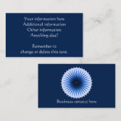 青の名刺の破烈 名刺 (正面/裏面)