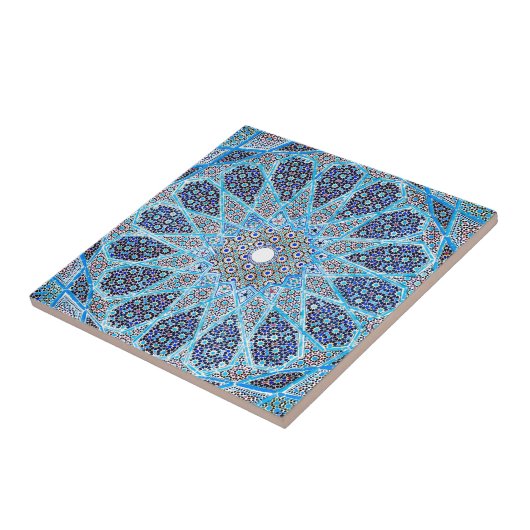 青の向き タイル (側面)