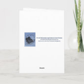 「青の城・中世」感謝カード サンキューカード (裏面)