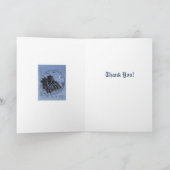 「青の城・中世」感謝カード サンキューカード (内部)