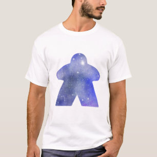 青の外部空間の簡易 Tシャツ