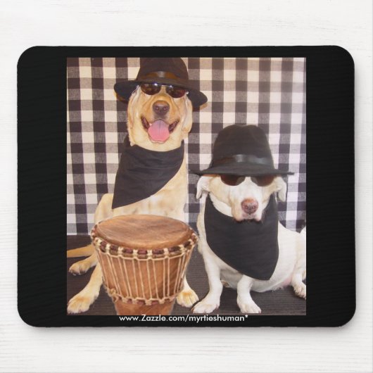 青の実験室 マウスパッド (正面)