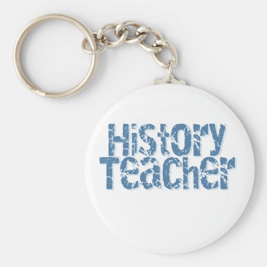 青の履歴動揺して先生 キーホルダー (正面)