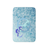 青の平和 バスマット (正面縦)