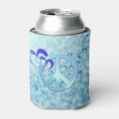 青の平和 缶クーラー (缶正面)