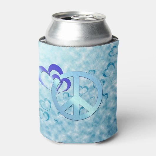 青の平和 缶クーラー (缶正面)