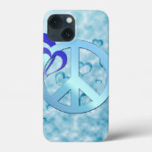 青の平和 Case-Mate iPhoneケース (裏面)