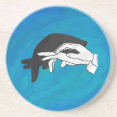 青の影のアンテータ コースター (正面)