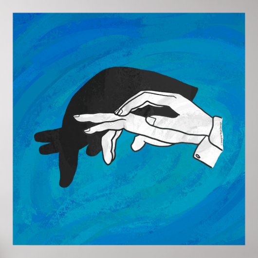 青の影のアンテータ ポスター (正面)