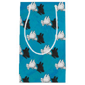 青の影 スモールペーパーバッグ (正面)