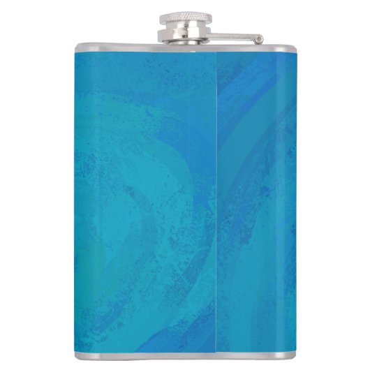 青の影 フラスク (裏面)