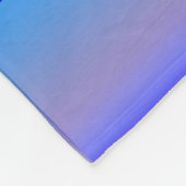 青の影 フリースブランケット (角)