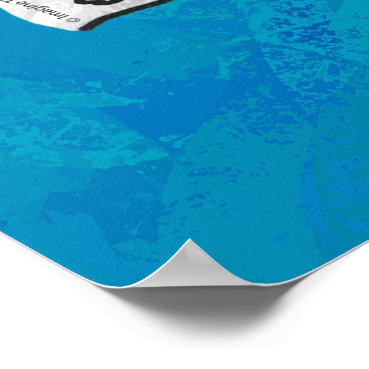 青の影 ポスター (角)