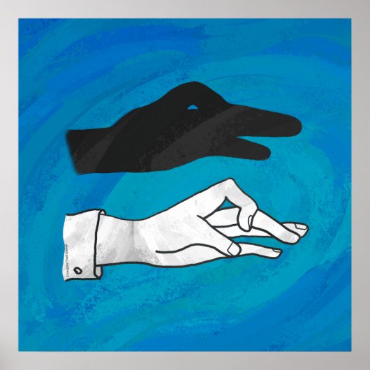 青の影 ポスター (正面)