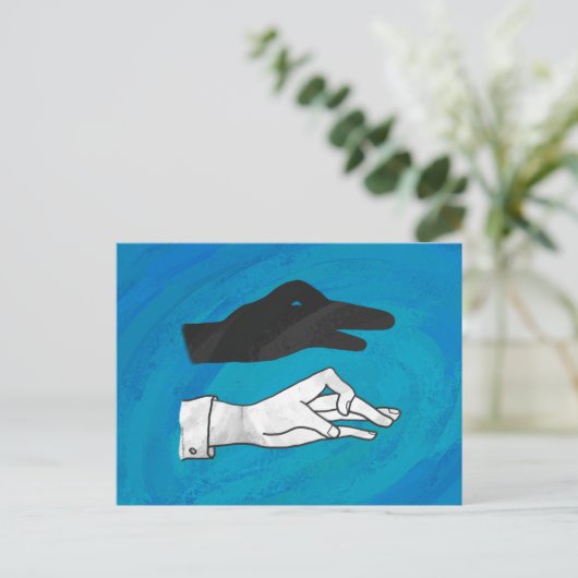 青の影 ポストカード (スタンド正面)