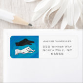 青の影 ラベル (インサイチュ)