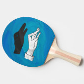 青の影 卓球ラケット (横)