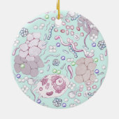 青の微生物学 セラミックオーナメント (裏面)