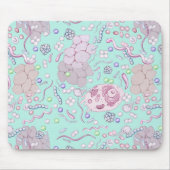 青の微生物学 マウスパッド (正面)