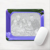 青の抽象的なテンプレートの~のmousepad マウスパッド (マウス)
