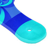 青の抽象芸術フラクタルアートモダンの濃淡 カッティングボード (角)