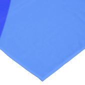 青の抽象芸術フラクタルアートモダンの濃淡 テーブルクロス (アングル)