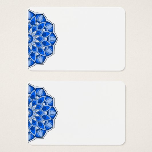 青の曼荼羅 (正面&裏面)