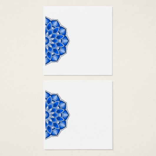 青の曼荼羅 (正面&裏面)