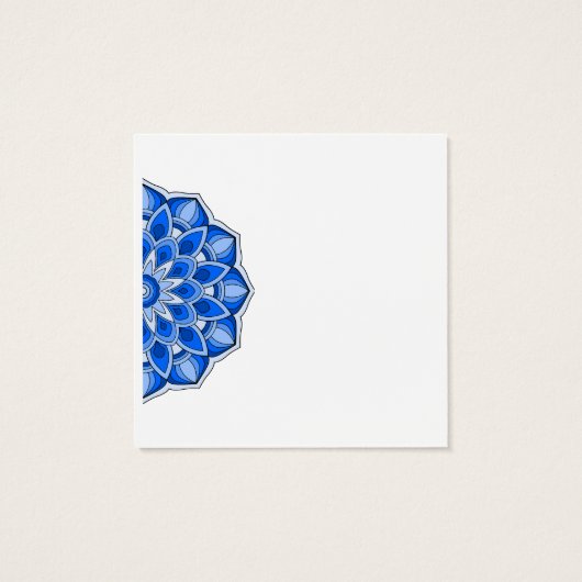 青の曼荼羅 (裏面)