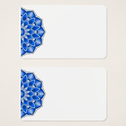 青の曼荼羅 (正面&裏面)