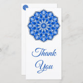 青の曼荼羅 サンキューカード (正面/裏面)