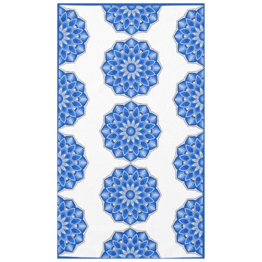 青の曼荼羅 テーブルクロス (正面)