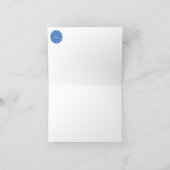 青の曼荼羅 ノートカード (内部)