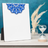 青の曼荼羅 フォトプラーク (側面)