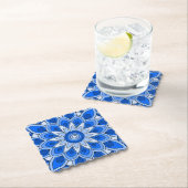 青の曼荼羅 ペーパーコースター (インサイチュ)