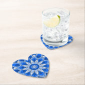 青の曼荼羅 ペーパーコースター (インサイチュ)