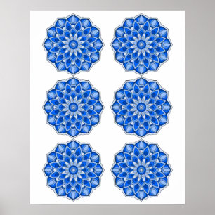 青の曼荼羅 ポスター