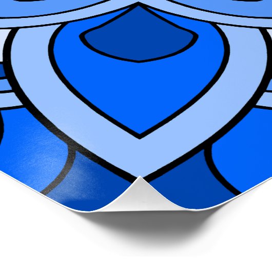 青の曼荼羅 ポスター (コーナー)