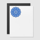 青の曼荼羅 マグネット招待状 (正面/裏面)