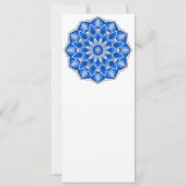 青の曼荼羅 招待状 (正面)