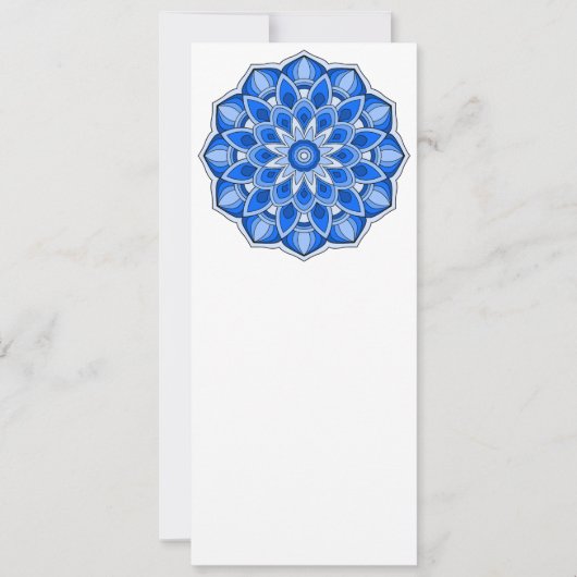 青の曼荼羅 招待状 (正面)