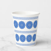 青の曼荼羅 紙コップ (裏面)