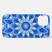 青の曼荼羅 Case-Mate iPhoneケース (裏面 (横))