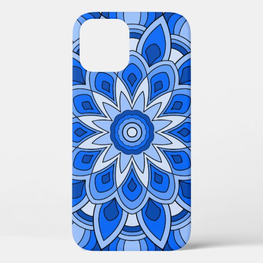 青の曼荼羅 Case-Mate iPhoneケース (裏面)