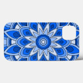 青の曼荼羅 Case-Mate iPhoneケース (裏面 (横))