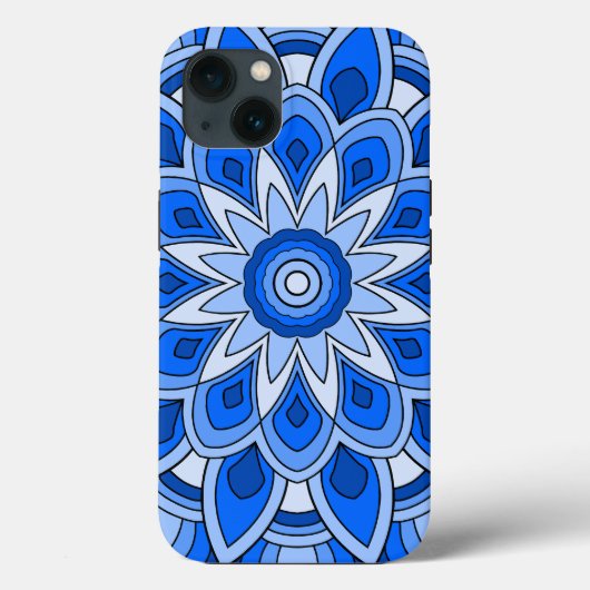 青の曼荼羅 Case-Mate iPhoneケース (裏面)