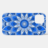 青の曼荼羅 Case-Mate iPhoneケース (裏面 (横))