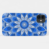 青の曼荼羅 Case-Mate iPhoneケース (裏面(横))