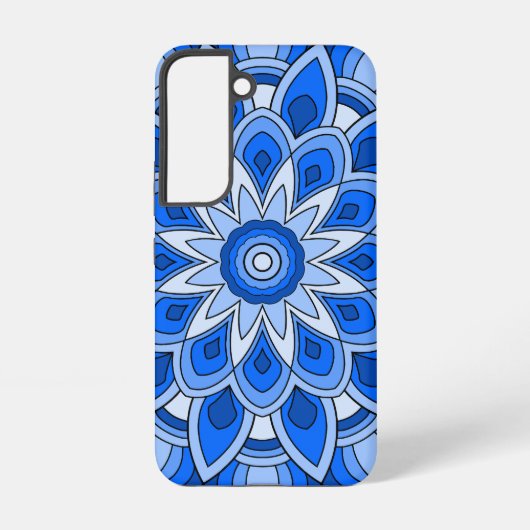 青の曼荼羅 SAMSUNG GALAXYケース (裏面)